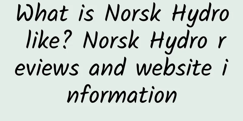What is Norsk Hydro like? Norsk Hydro reviews and website information
