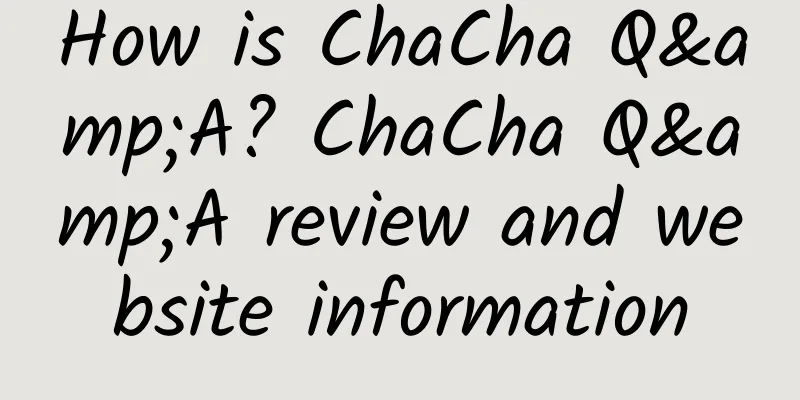 How is ChaCha Q&A? ChaCha Q&A review and website information