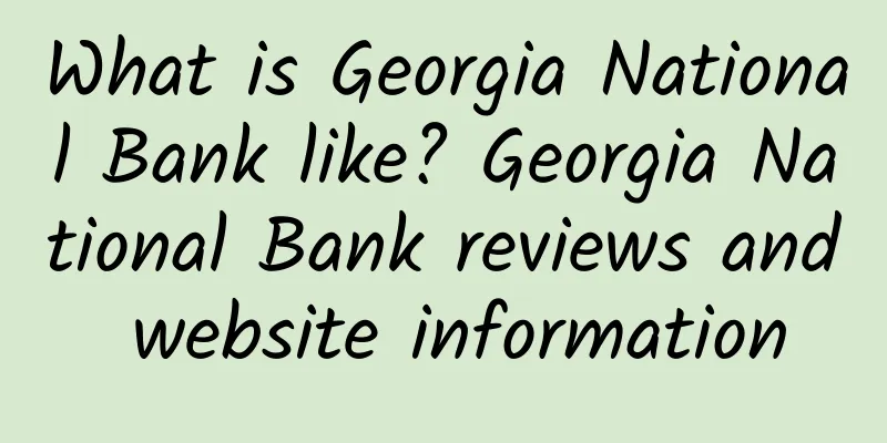 What is Georgia National Bank like? Georgia National Bank reviews and website information