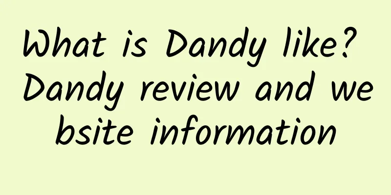 What is Dandy like? Dandy review and website information