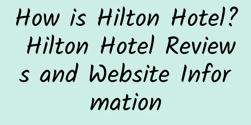 How is Hilton Hotel? Hilton Hotel Reviews and Website Information