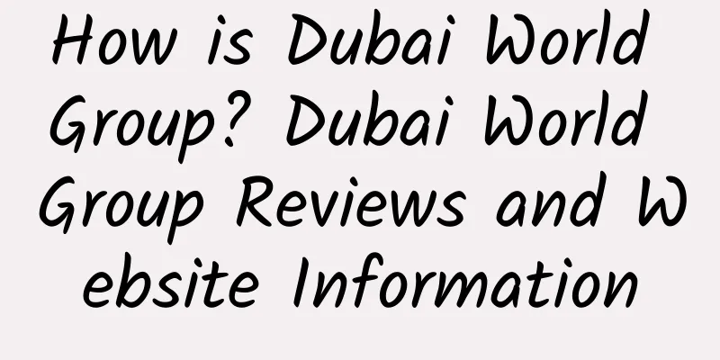 How is Dubai World Group? Dubai World Group Reviews and Website Information