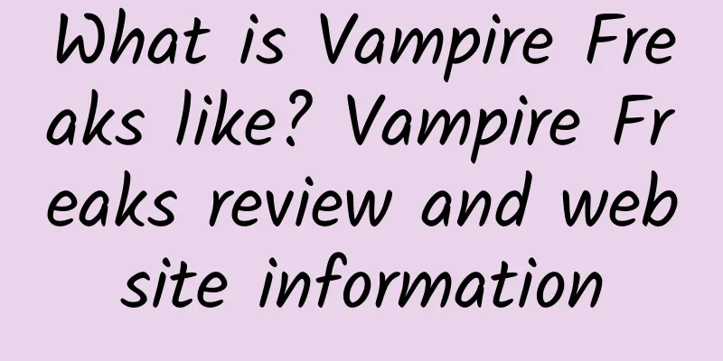 What is Vampire Freaks like? Vampire Freaks review and website information