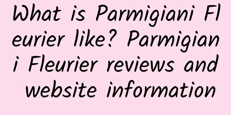 What is Parmigiani Fleurier like? Parmigiani Fleurier reviews and website information