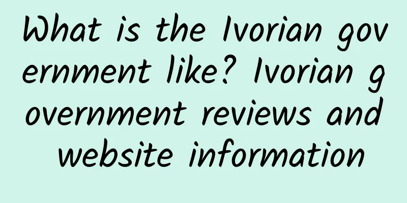 What is the Ivorian government like? Ivorian government reviews and website information