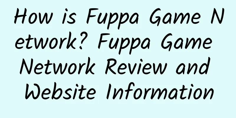 How is Fuppa Game Network? Fuppa Game Network Review and Website Information