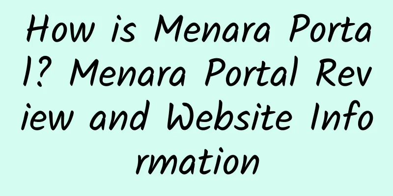 How is Menara Portal? Menara Portal Review and Website Information