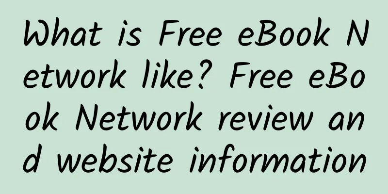What is Free eBook Network like? Free eBook Network review and website information