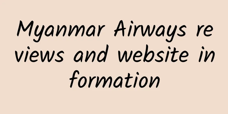 Myanmar Airways reviews and website information