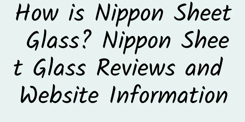 How is Nippon Sheet Glass? Nippon Sheet Glass Reviews and Website Information