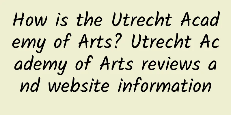 How is the Utrecht Academy of Arts? Utrecht Academy of Arts reviews and website information