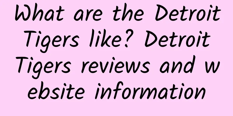What are the Detroit Tigers like? Detroit Tigers reviews and website information