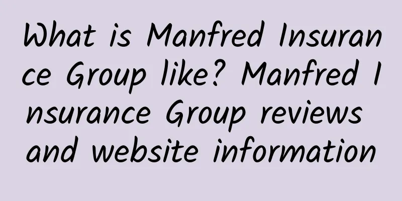 What is Manfred Insurance Group like? Manfred Insurance Group reviews and website information
