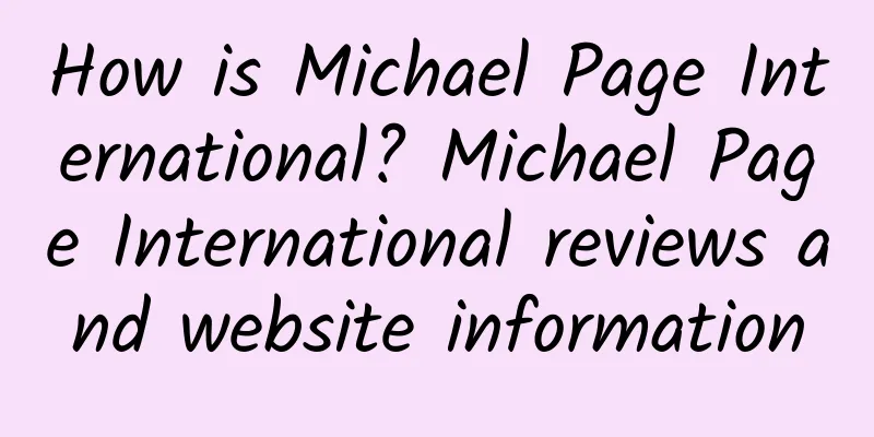 How is Michael Page International? Michael Page International reviews and website information