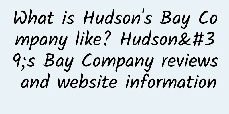 What is Hudson's Bay Company like? Hudson's Bay Company reviews and website information