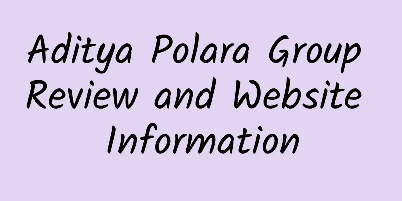 Aditya Polara Group Review and Website Information