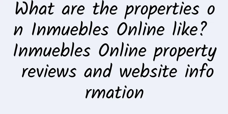 What are the properties on Inmuebles Online like? Inmuebles Online property reviews and website information