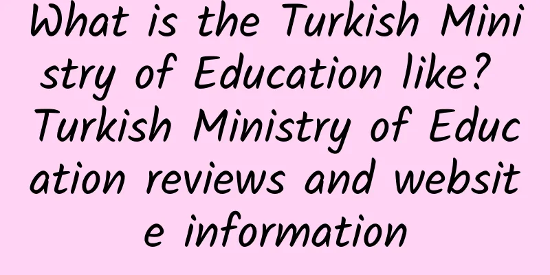 What is the Turkish Ministry of Education like? Turkish Ministry of Education reviews and website information