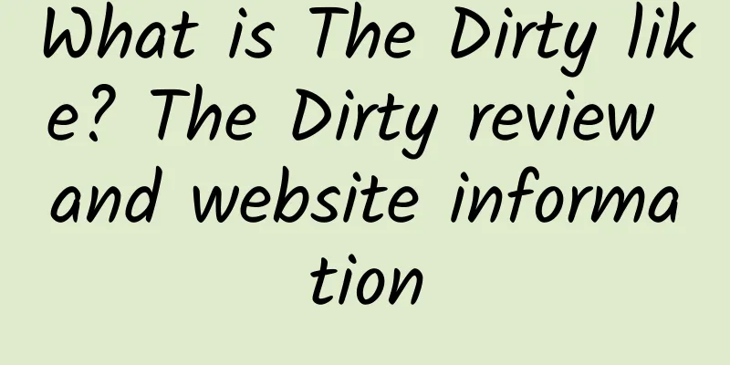 What is The Dirty like? The Dirty review and website information