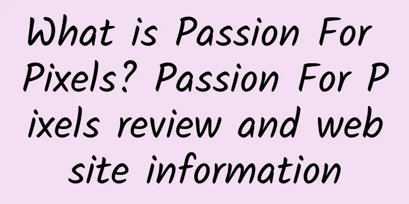 What is Passion For Pixels? Passion For Pixels review and website information