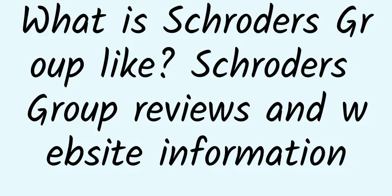 What is Schroders Group like? Schroders Group reviews and website information