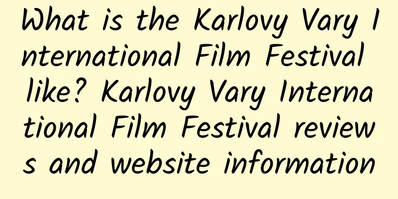 What is the Karlovy Vary International Film Festival like? Karlovy Vary International Film Festival reviews and website information
