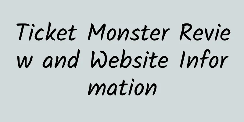 Ticket Monster Review and Website Information