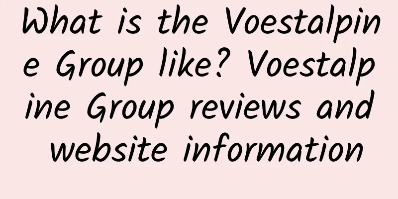 What is the Voestalpine Group like? Voestalpine Group reviews and website information