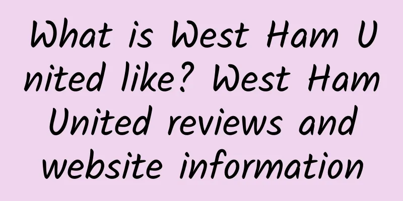 What is West Ham United like? West Ham United reviews and website information