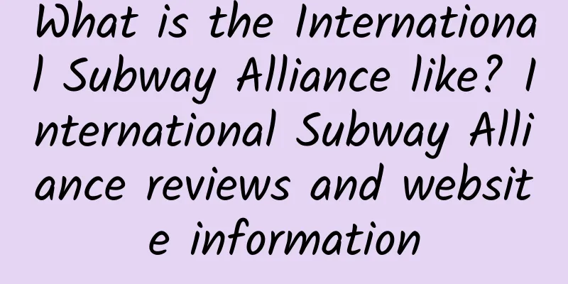 What is the International Subway Alliance like? International Subway Alliance reviews and website information