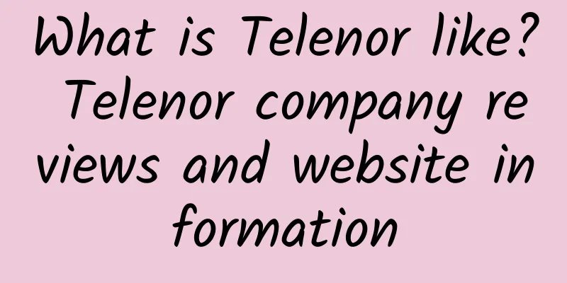 What is Telenor like? Telenor company reviews and website information