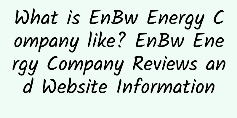 What is EnBw Energy Company like? EnBw Energy Company Reviews and Website Information