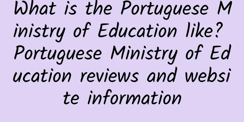 What is the Portuguese Ministry of Education like? Portuguese Ministry of Education reviews and website information