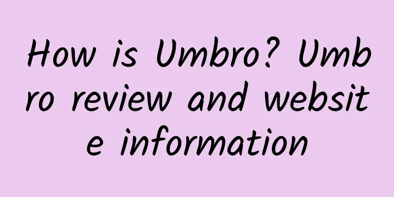 How is Umbro? Umbro review and website information