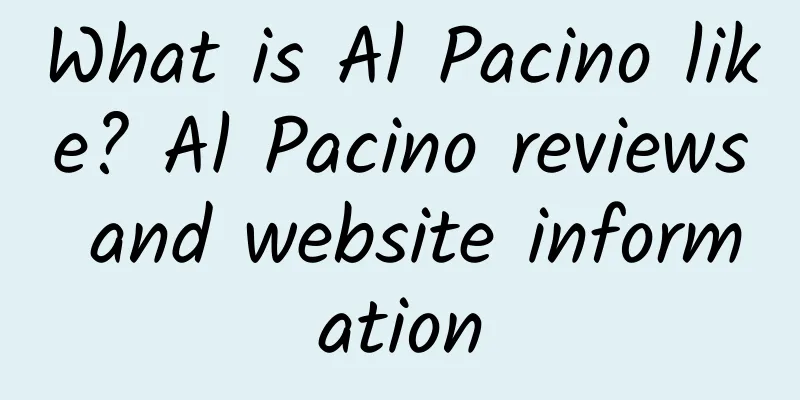 What is Al Pacino like? Al Pacino reviews and website information