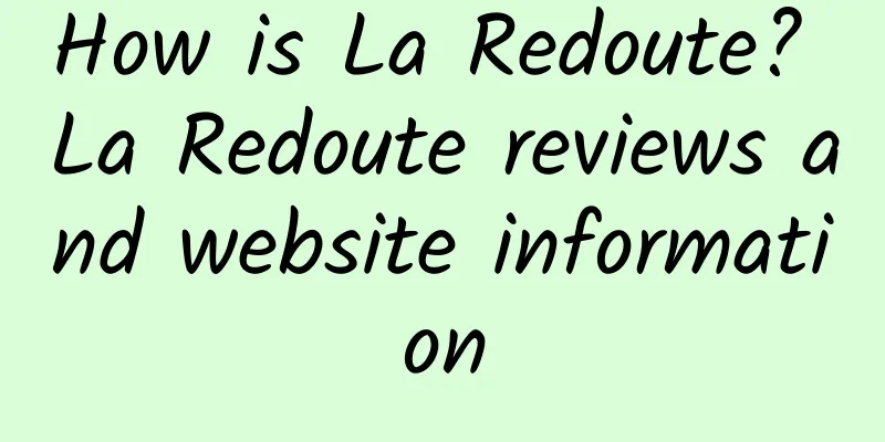 How is La Redoute? La Redoute reviews and website information