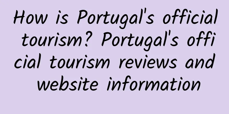 How is Portugal's official tourism? Portugal's official tourism reviews and website information