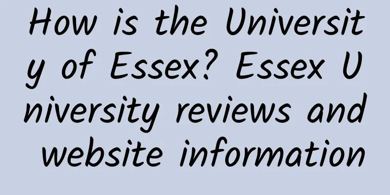 How is the University of Essex? Essex University reviews and website information