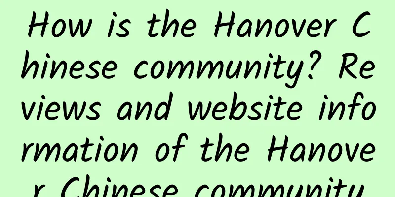 How is the Hanover Chinese community? Reviews and website information of the Hanover Chinese community