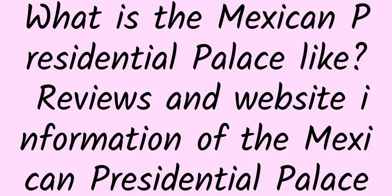 What is the Mexican Presidential Palace like? Reviews and website information of the Mexican Presidential Palace