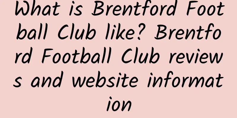 What is Brentford Football Club like? Brentford Football Club reviews and website information