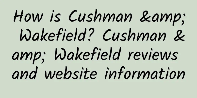 How is Cushman & Wakefield? Cushman & Wakefield reviews and website information