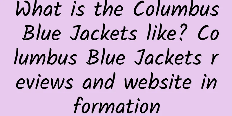 What is the Columbus Blue Jackets like? Columbus Blue Jackets reviews and website information