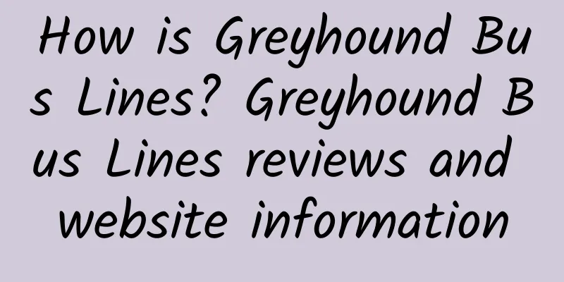 How is Greyhound Bus Lines? Greyhound Bus Lines reviews and website information