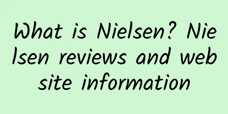 What is Nielsen? Nielsen reviews and website information