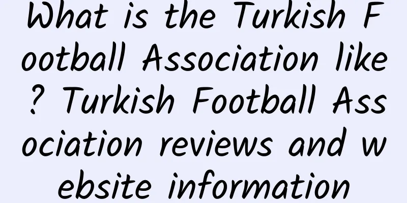 What is the Turkish Football Association like? Turkish Football Association reviews and website information