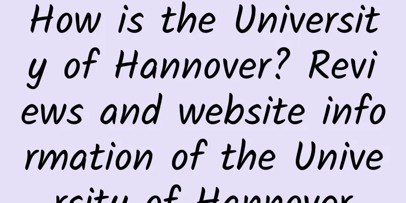 How is the University of Hannover? Reviews and website information of the University of Hannover