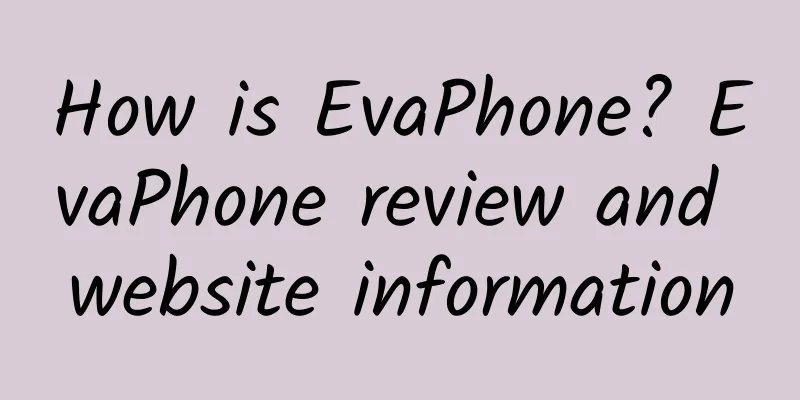 How is EvaPhone? EvaPhone review and website information