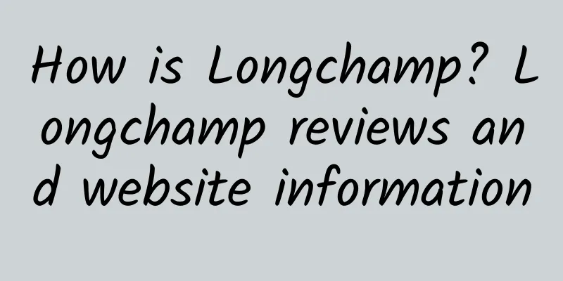 How is Longchamp? Longchamp reviews and website information
