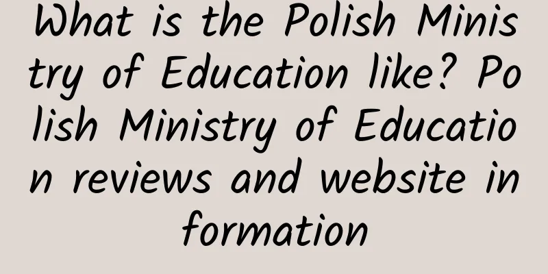 What is the Polish Ministry of Education like? Polish Ministry of Education reviews and website information